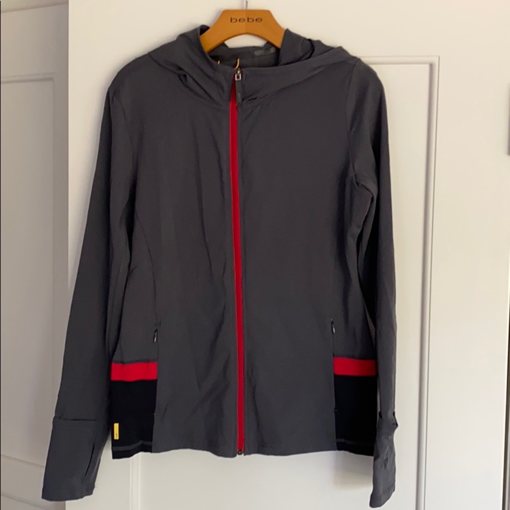 Zip up work out jacket